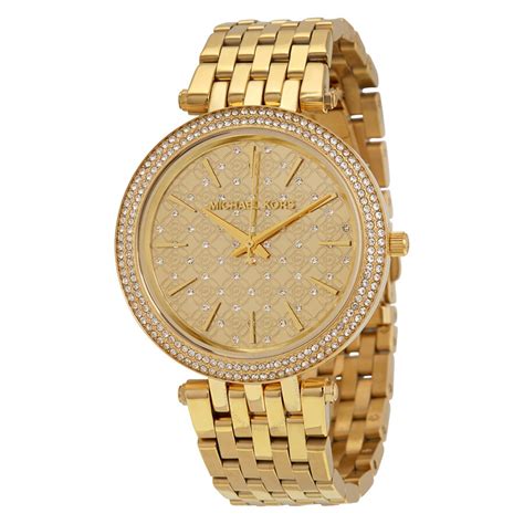 michael kors gold women watches|gold watch women's oversized.